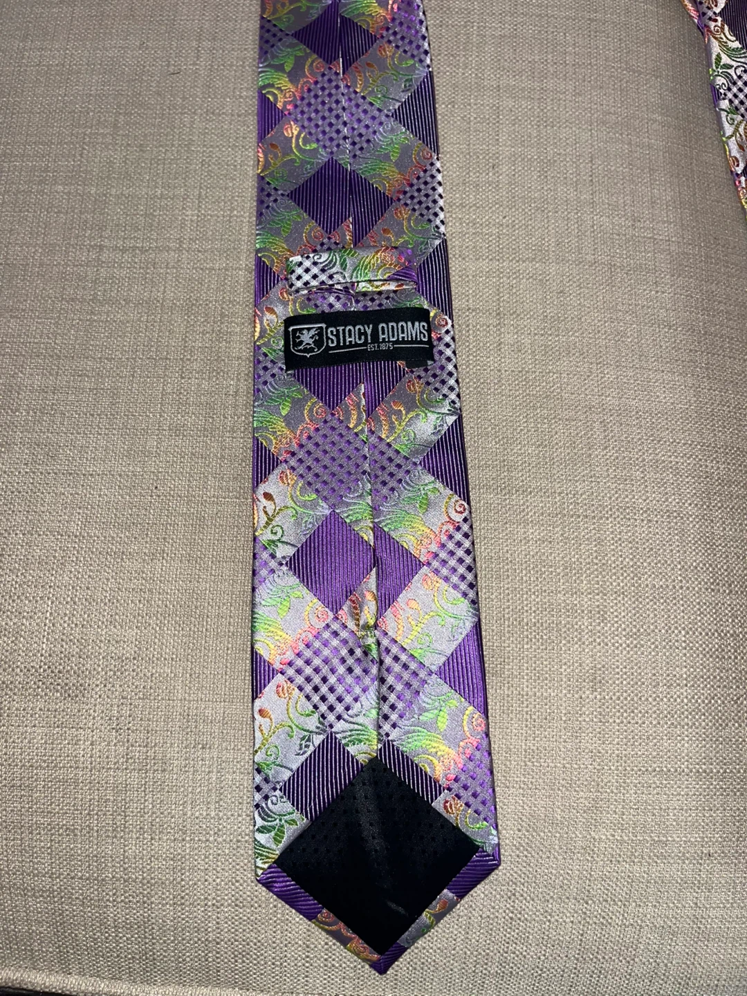Stacey Adams men tie Rainbow Ombre 100% Micro fiber. - photo 2