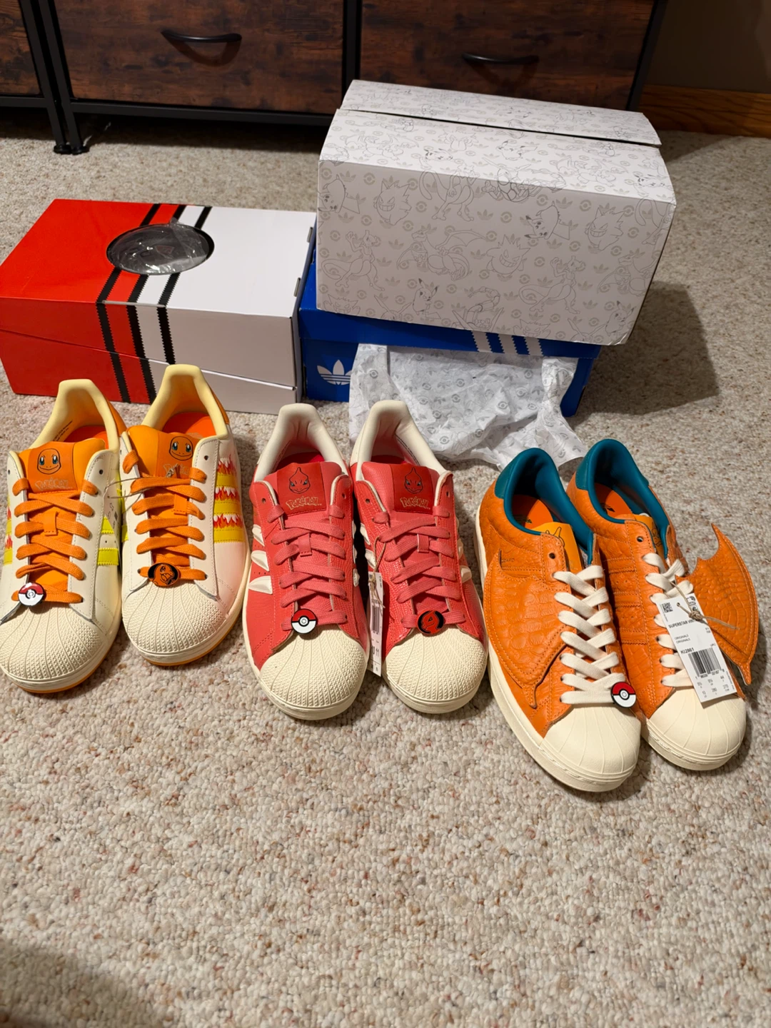 Pokemon Collection  adidas Sneakers set
