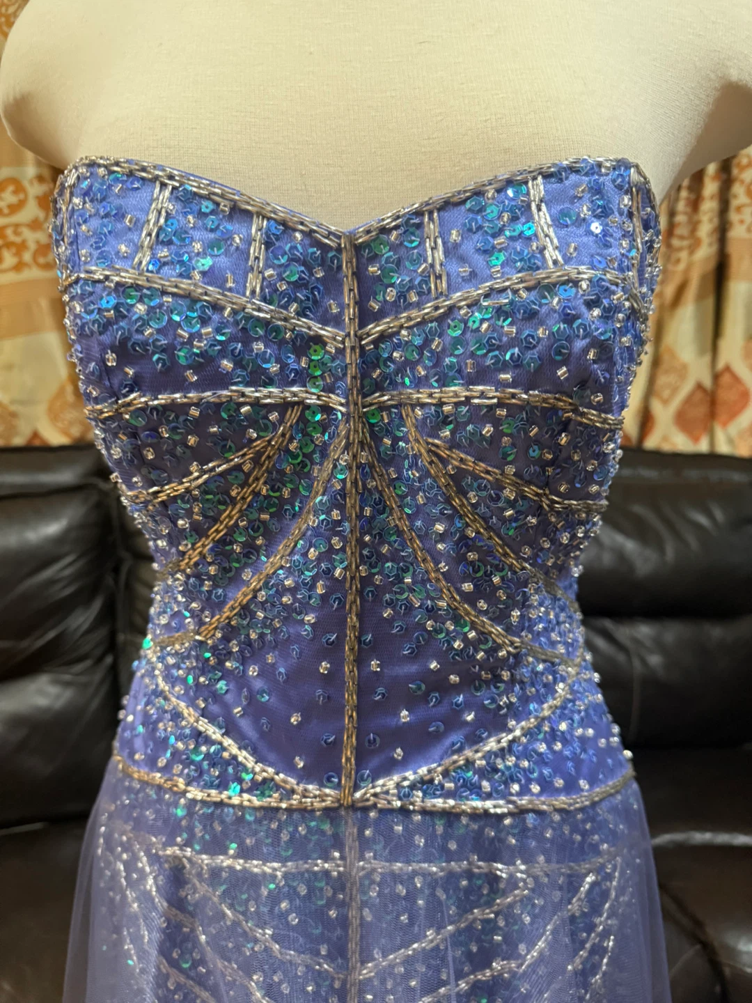 Lavender Purple Y2K Partytime prom dress - photo 3