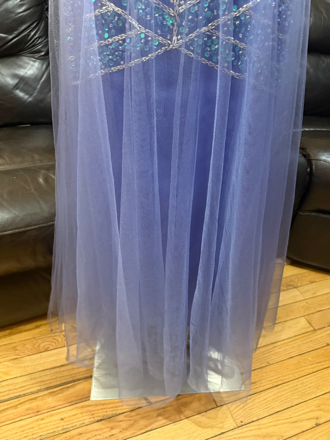 Lavender Purple Y2K Partytime prom dress - photo 4