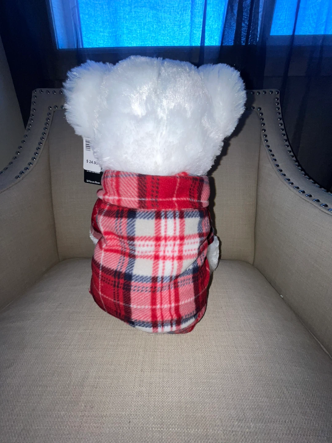 La Vie en Rose Plush Teddy Bear - photo 2