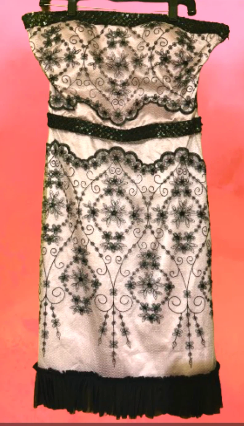 Lyndia by Lyndia Procanik black lace dress