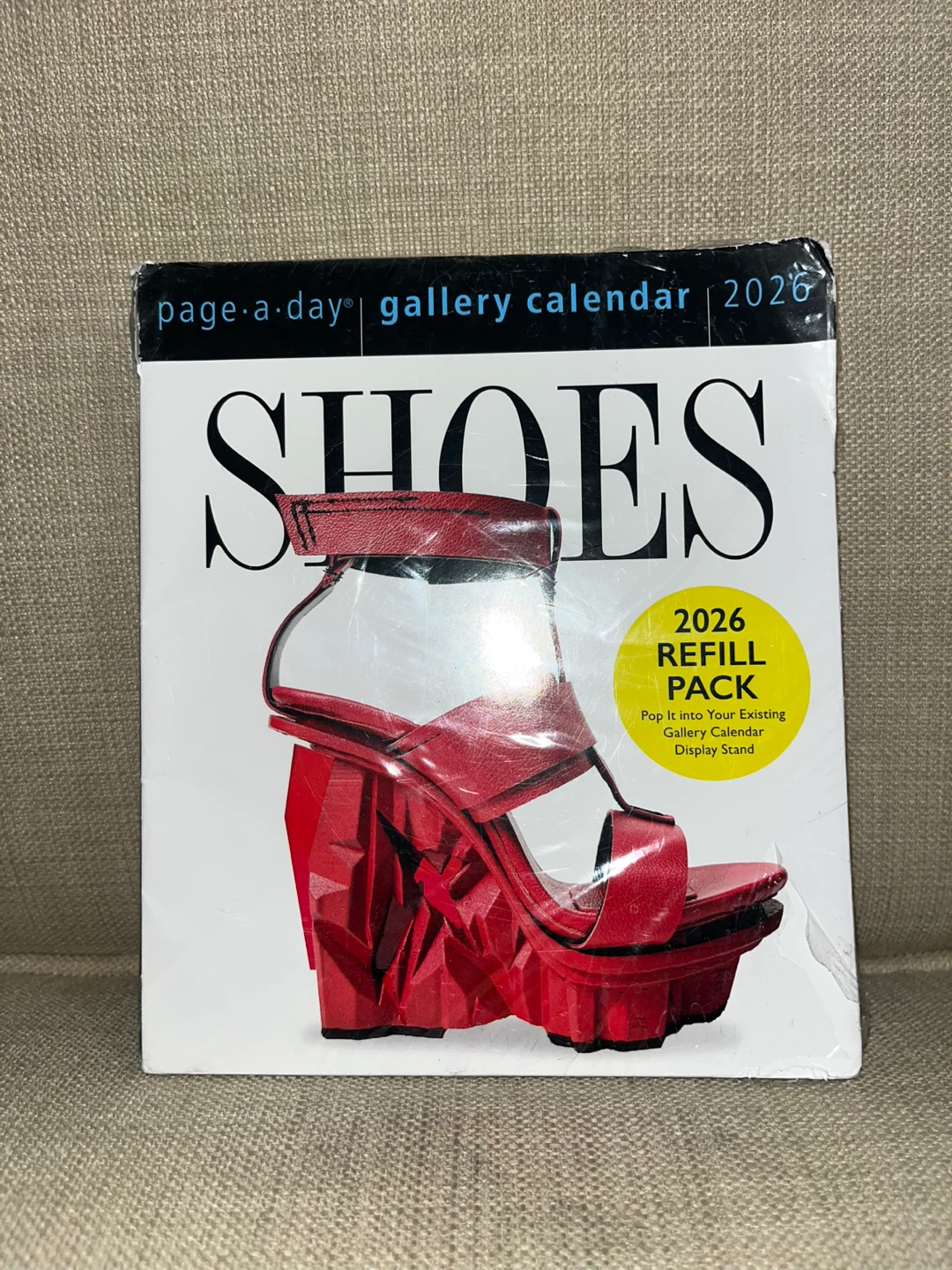 2026 Page-A-Day Gallery Shoes Calendar Refill Pack