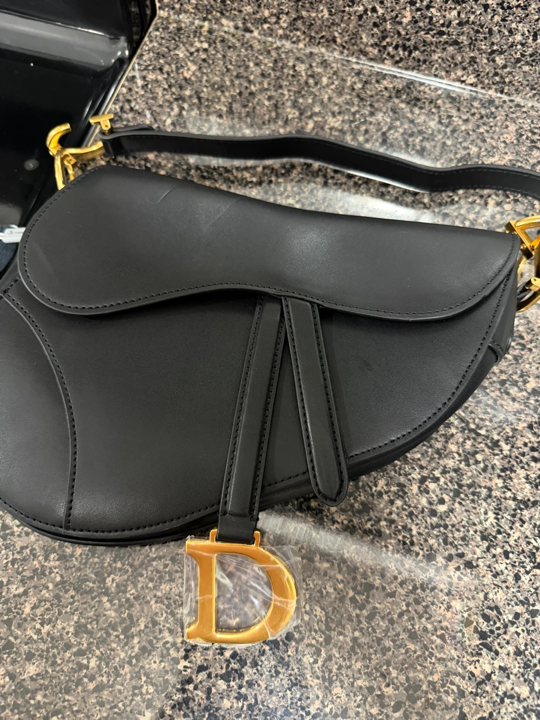 Christian Dior Saddle Bag Black - photo 2