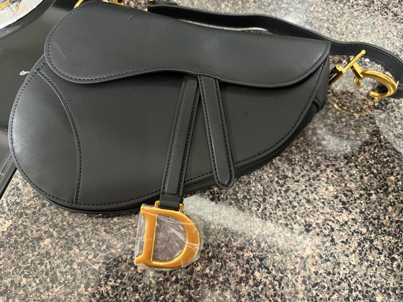 Christian Dior Saddle Bag Black - photo 4