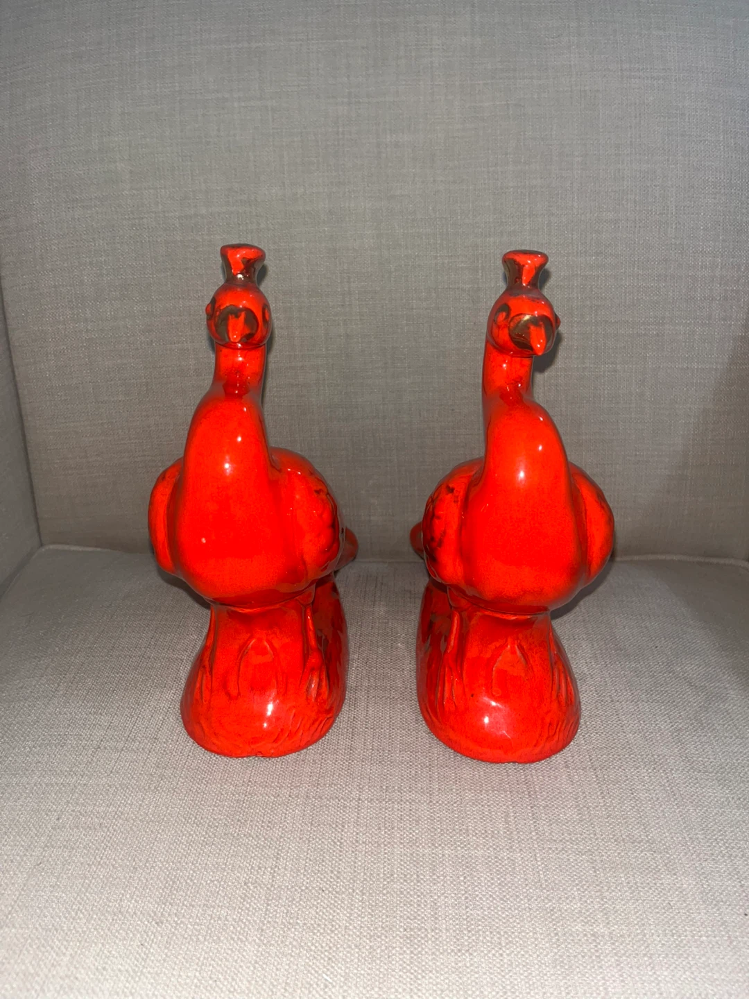 Maurice of California Pottery Large Peacock Figurine  Accent USA - photo 4