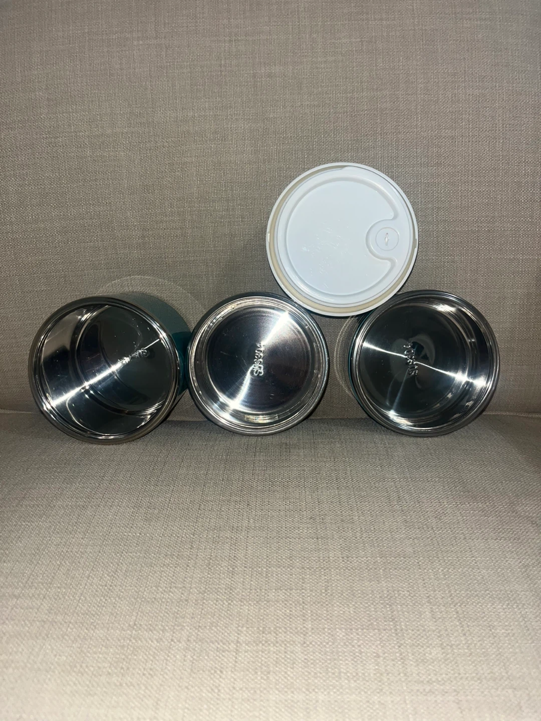 3-Tier Teal Stackable Food Container - photo 4