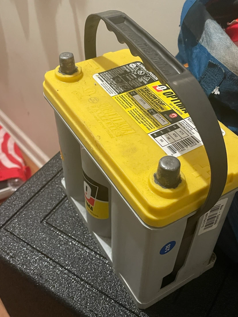 Optima YellowTop D51R AGM Battery