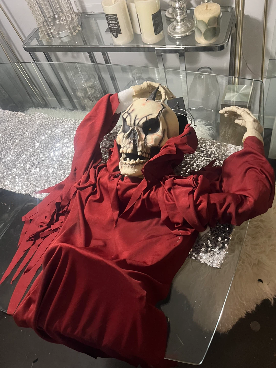 Morbid 180 Spin Skeleton Halloween Decoration - photo 2