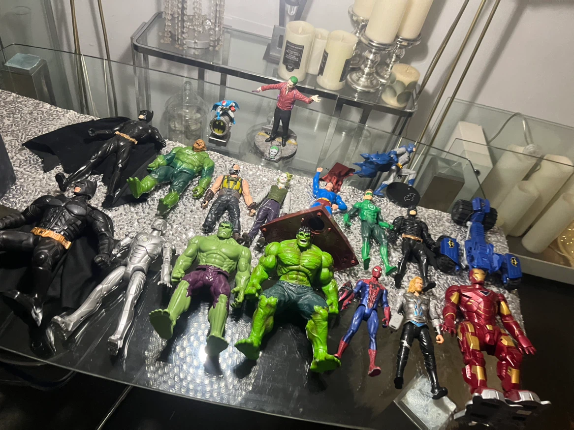 Large Collection of Superhero Action Figures - photo 2