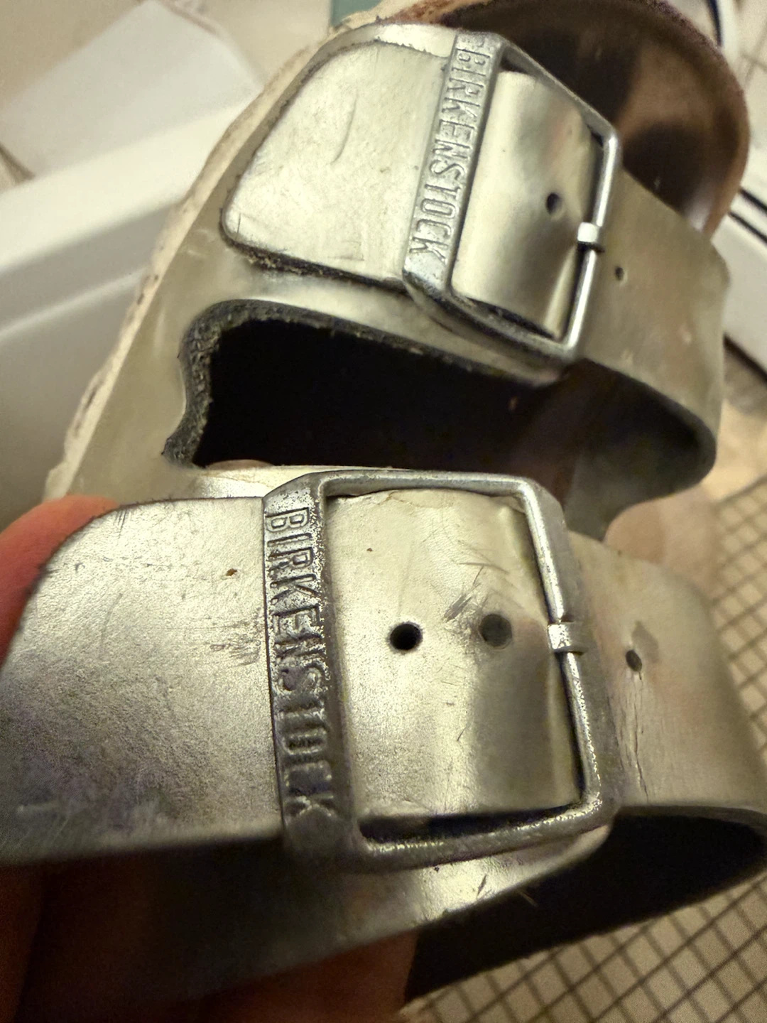 Birkenstock Sandals Silver - photo 4