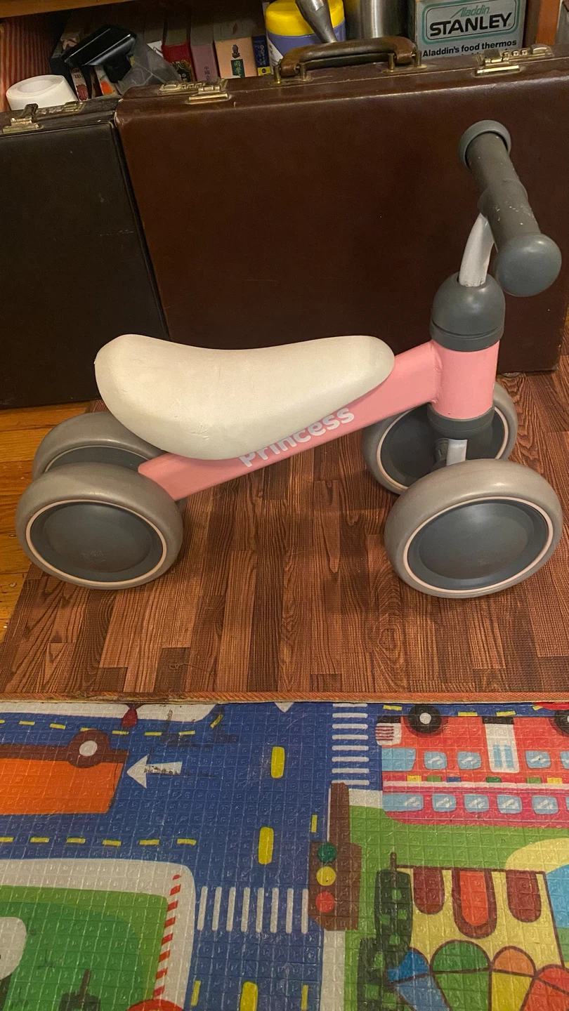 BEKILOLE Baby Balance Bike Pink