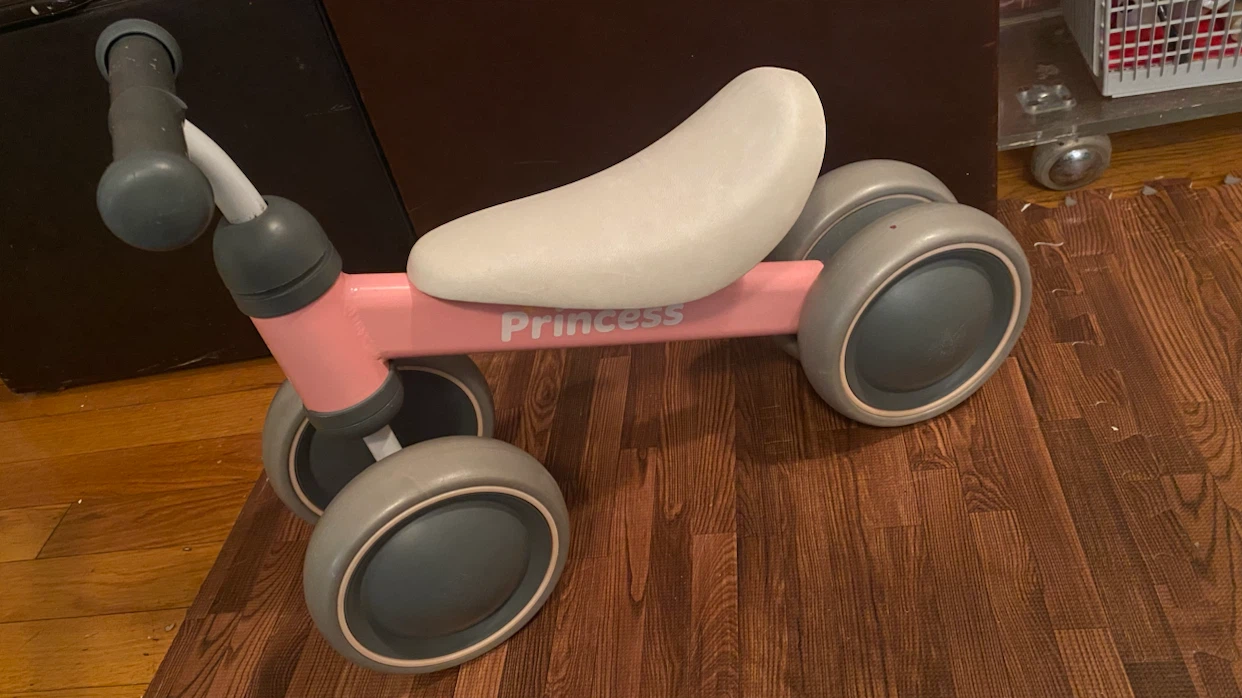 BEKILOLE Baby Balance Bike Pink - photo 3