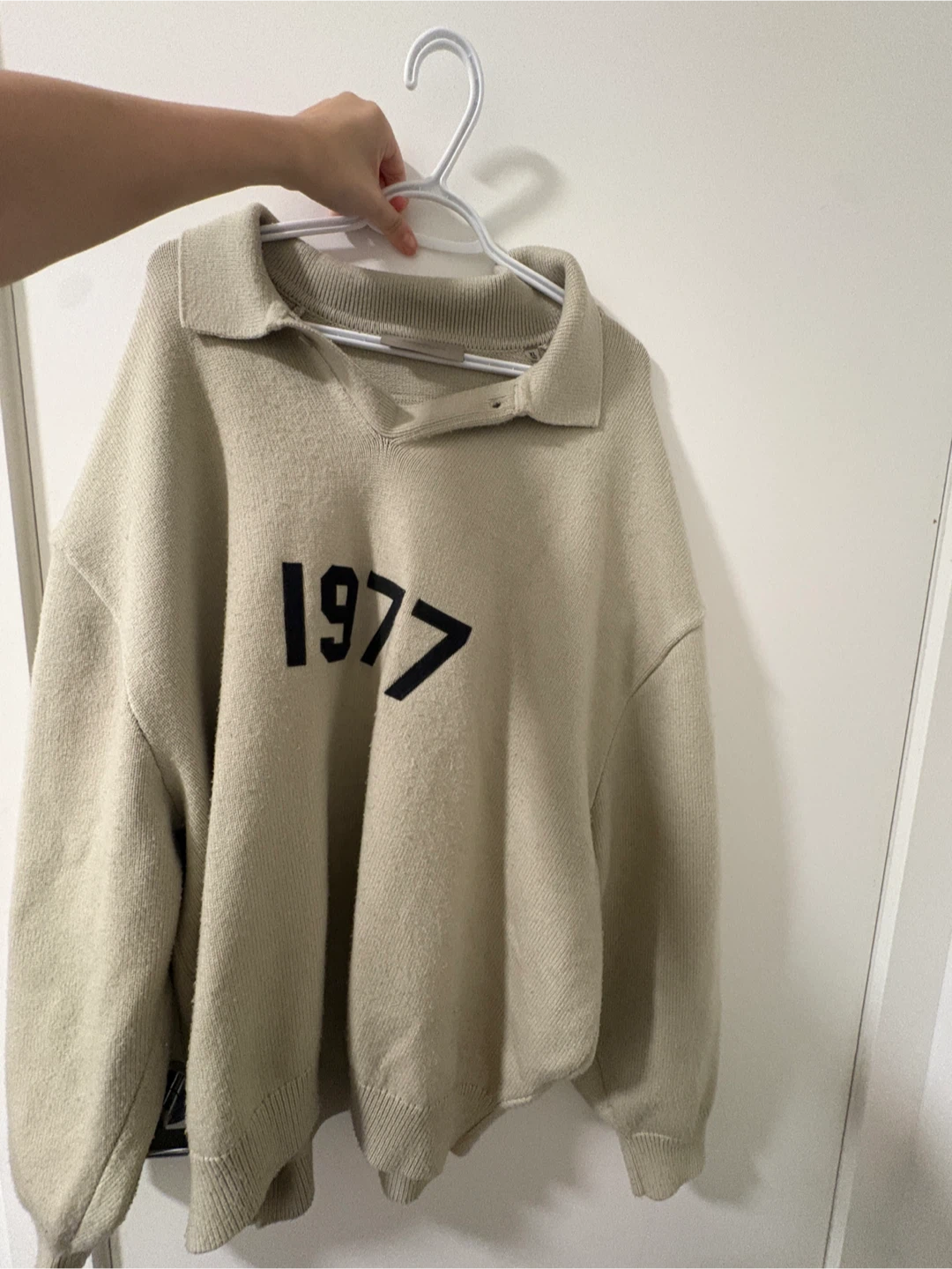 Fear of God Essentials 1977 Polo Sweater - photo 2