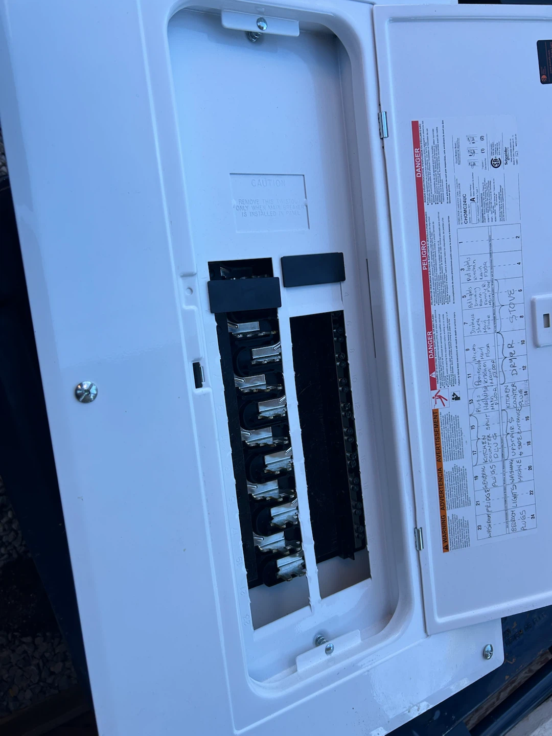 Schneider Electric CHOMC24C Electrical Panel Cover