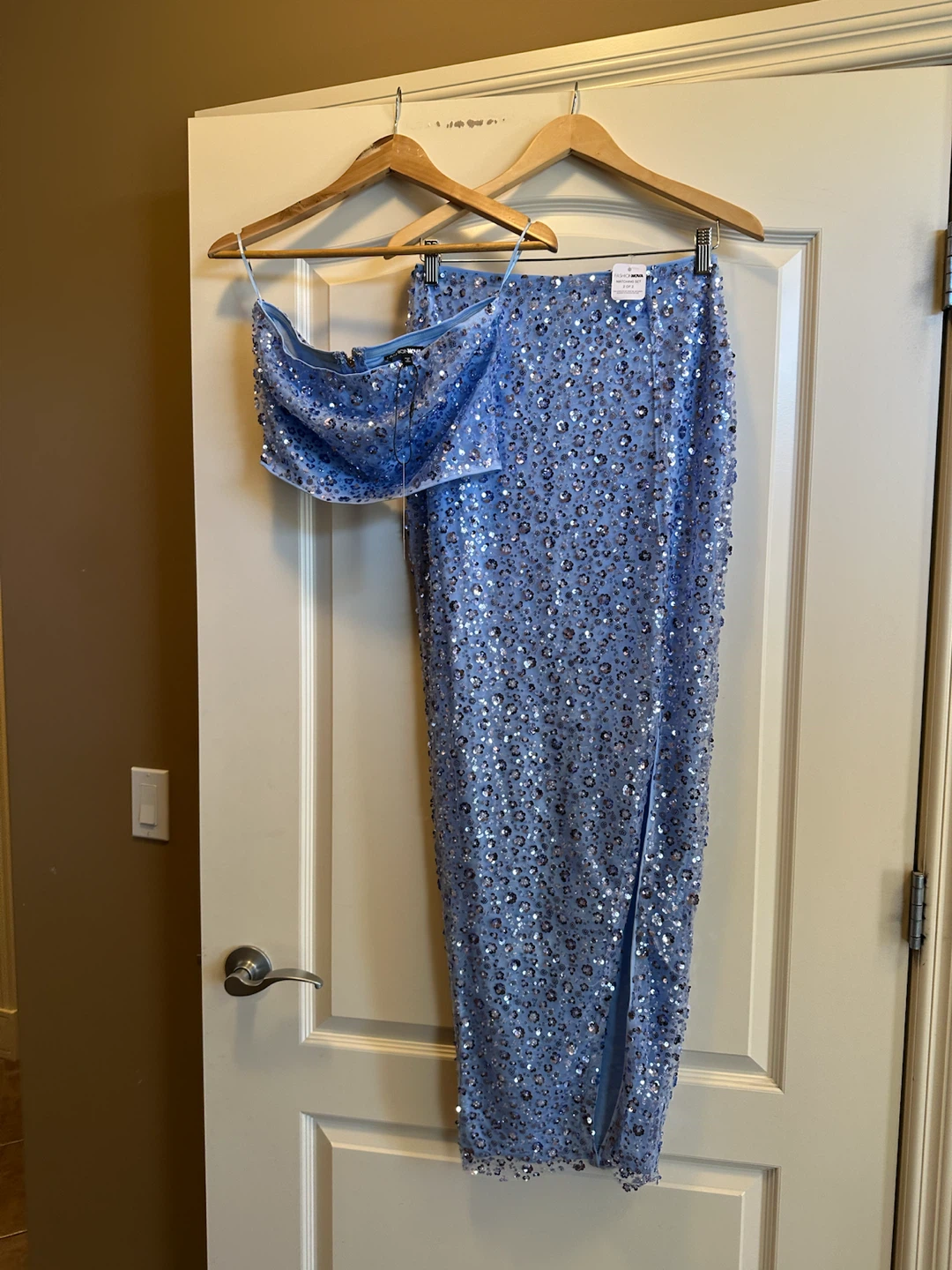 BNWT size medium Fashion Nova skirt set - photo 4