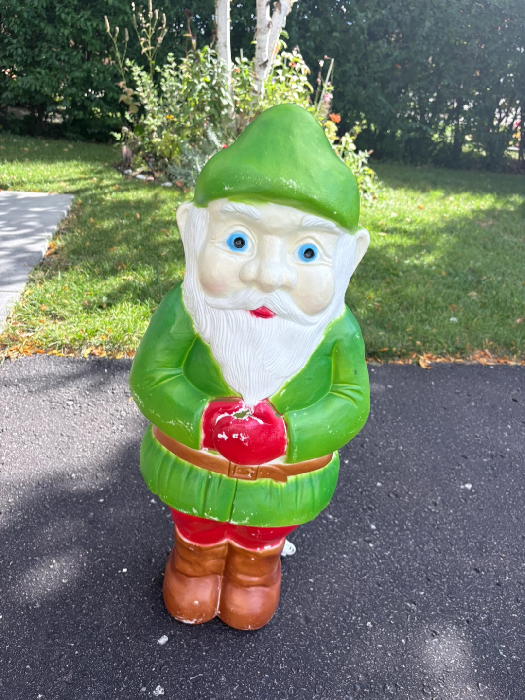 Rare Vintage Blow Mold Don Featherstone Xmas Elf