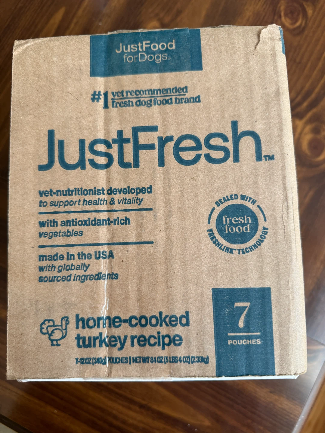 JustFoodForDogs JustFresh Turkey Recipe 7-Pack - photo 2