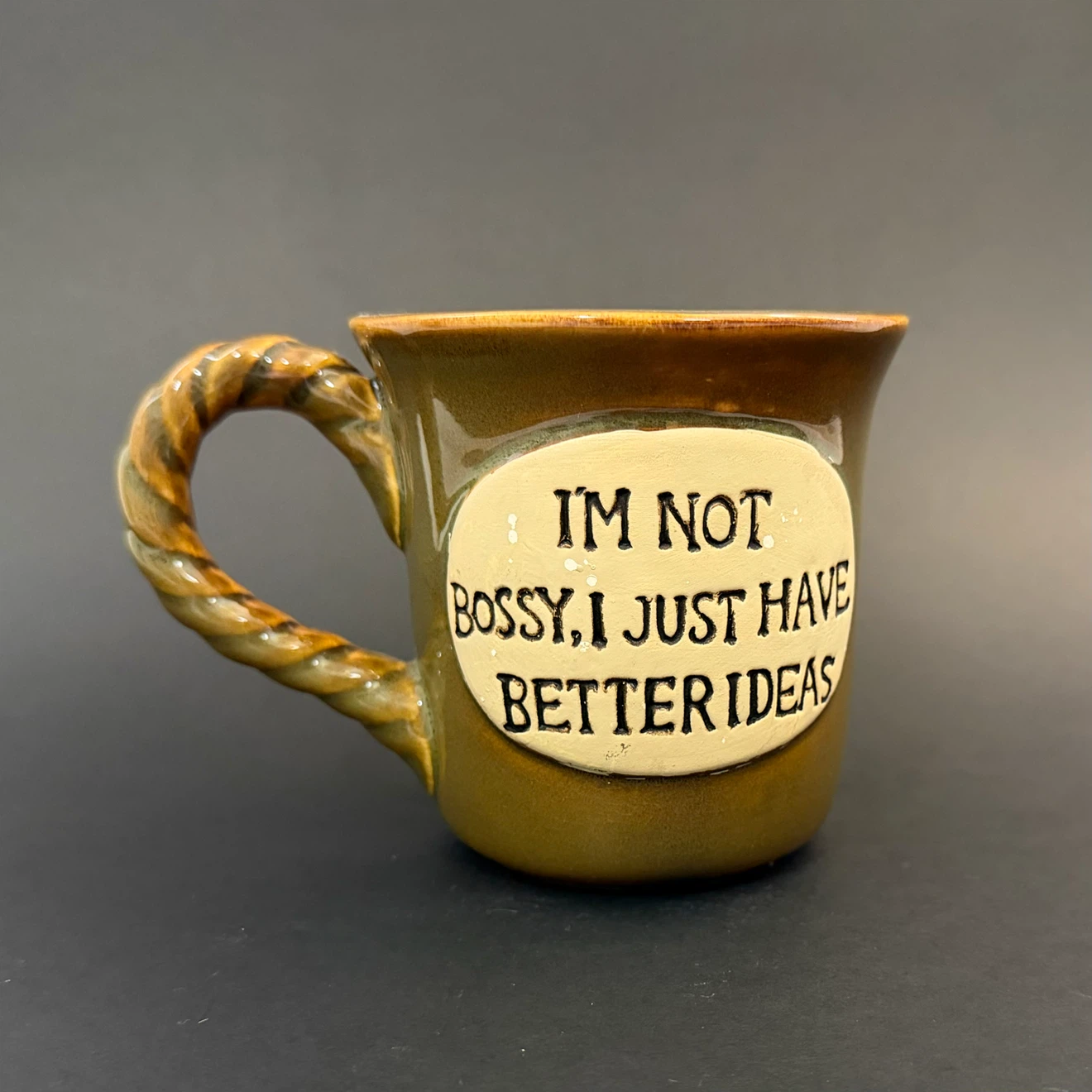 Gryphonware Ceramic Mug with Rope Handle - photo 2