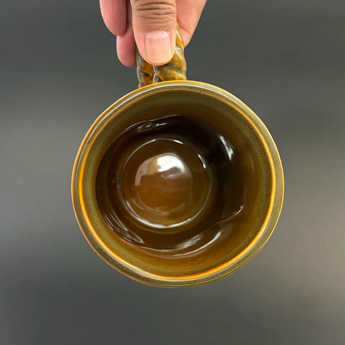 Gryphonware Ceramic Mug with Rope Handle - photo 3