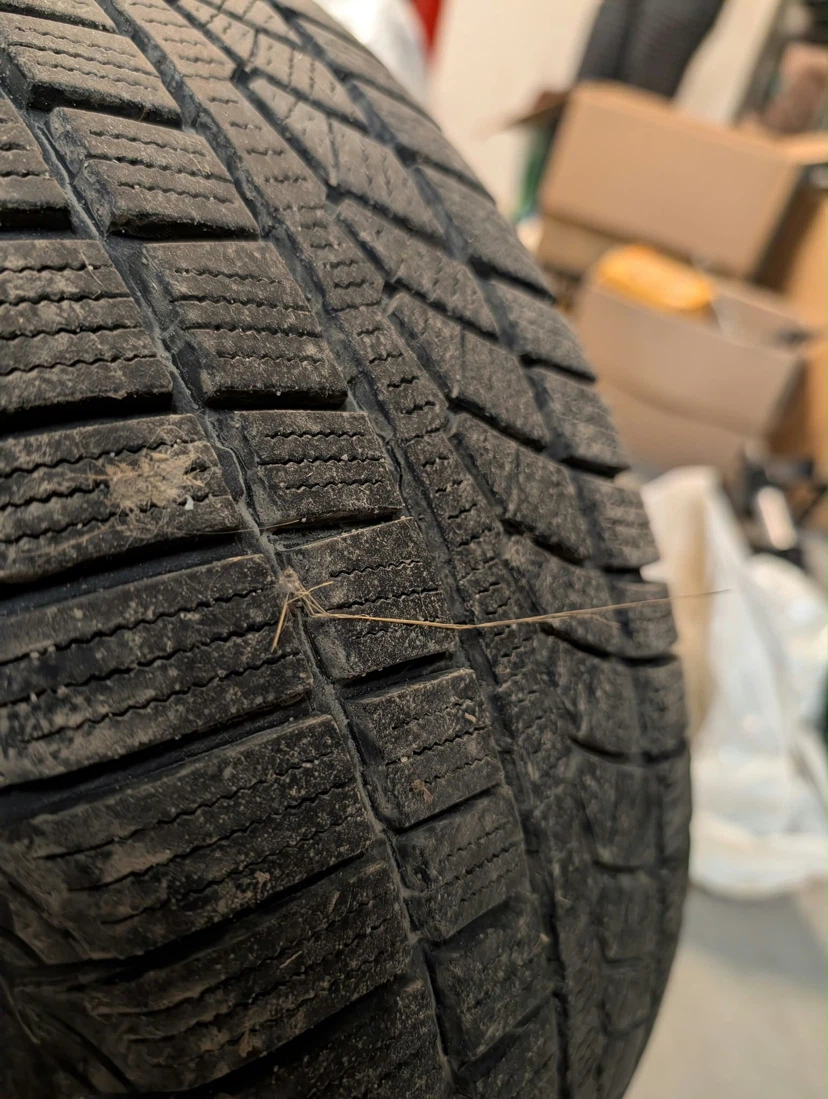Set of 4 Winter Tires on Steel Rims – 205/55R16 - photo 3