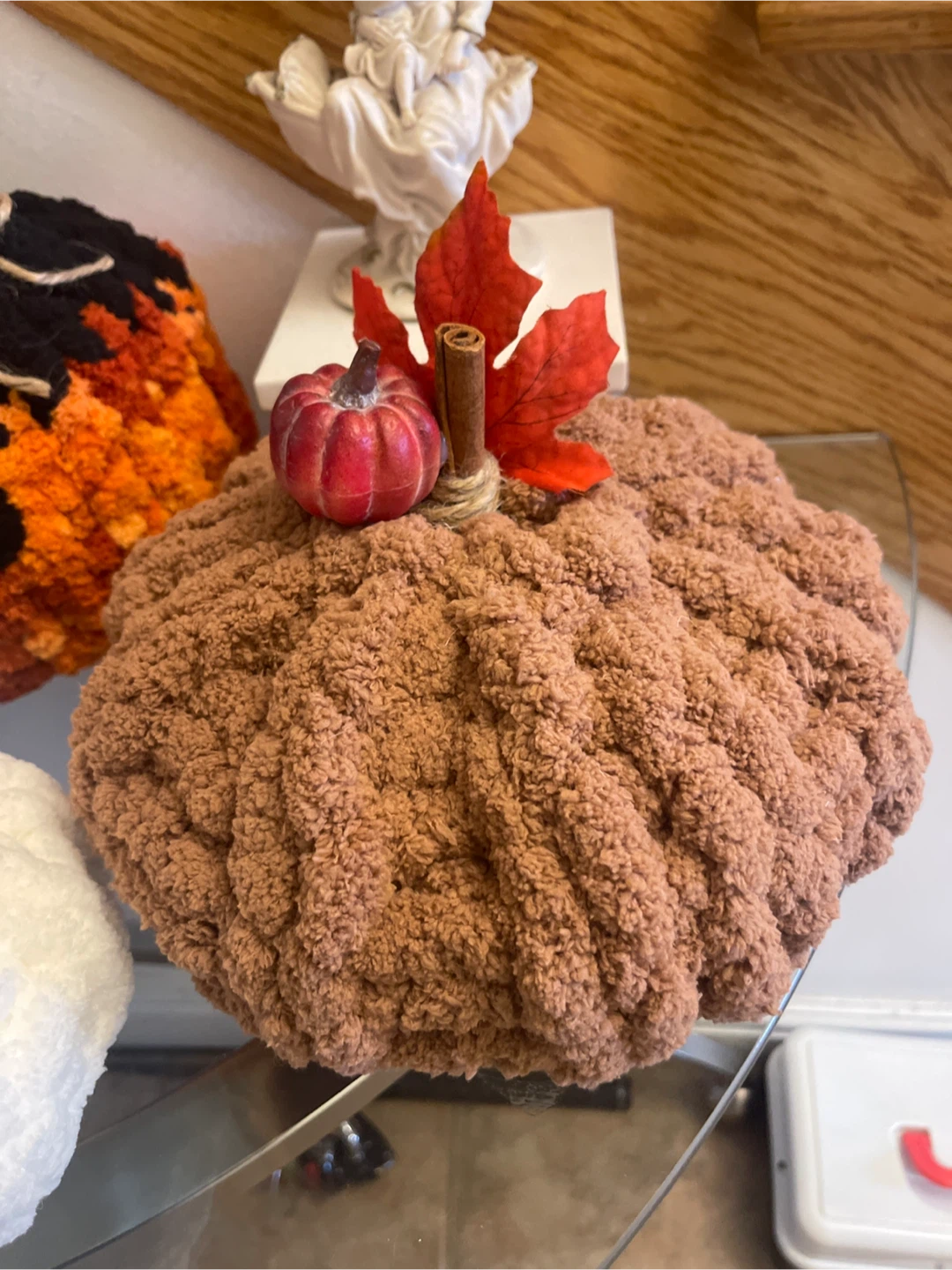 Handknit Pumpkins