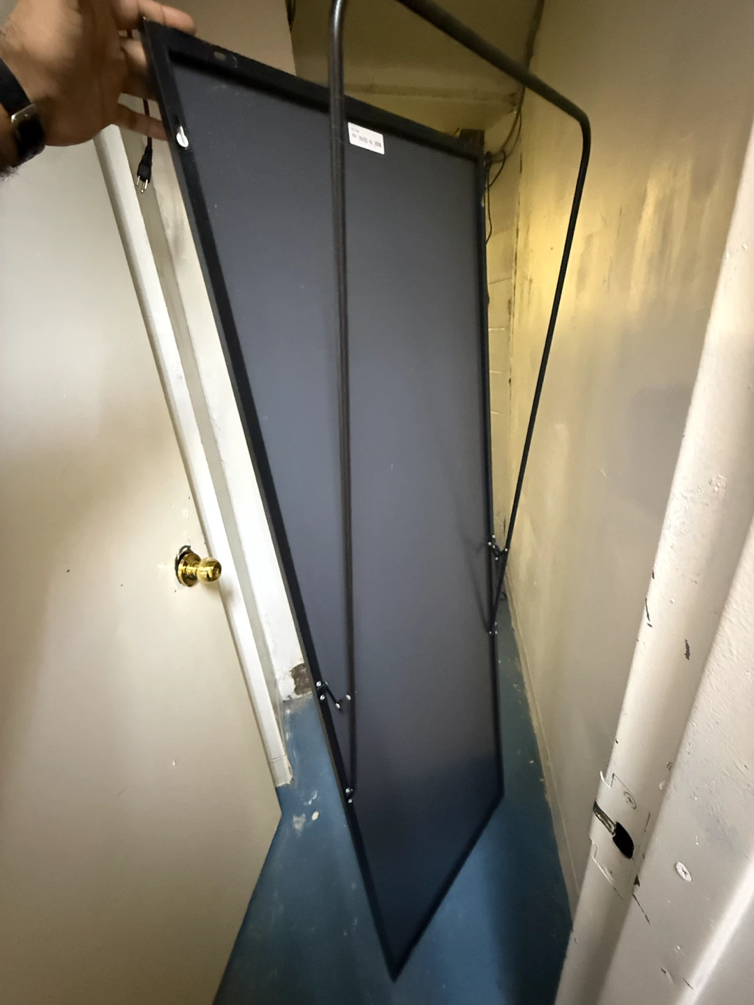 Full Length Standing Mirror with Black Frame - photo 3