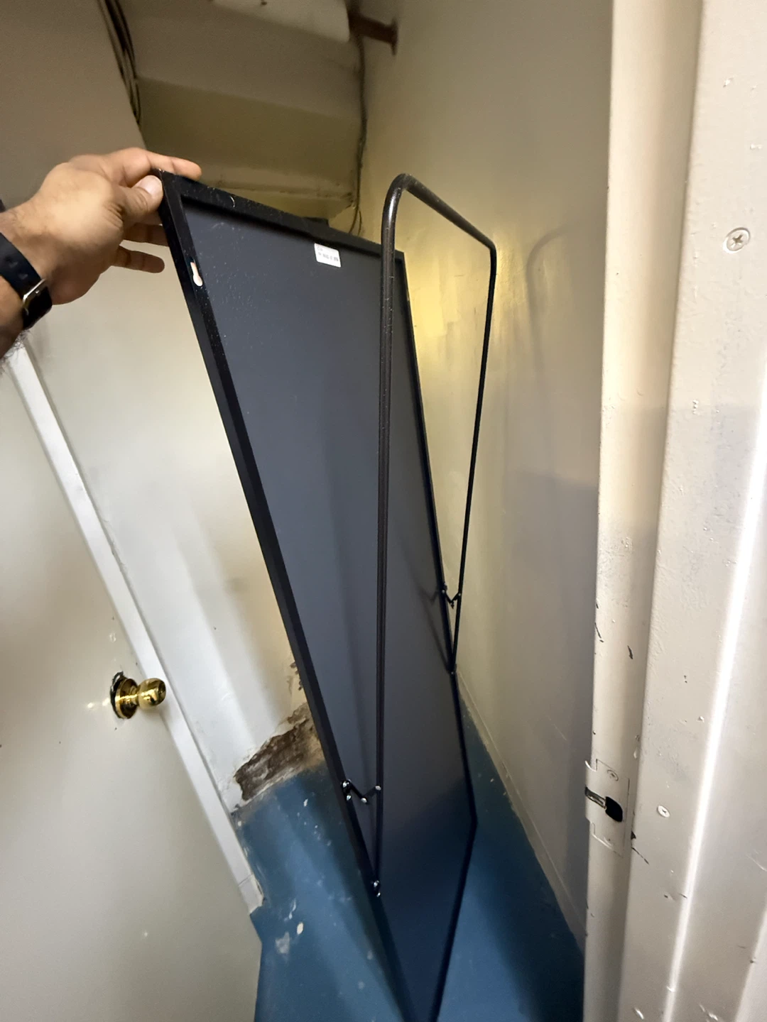 Full Length Standing Mirror with Black Frame - photo 4