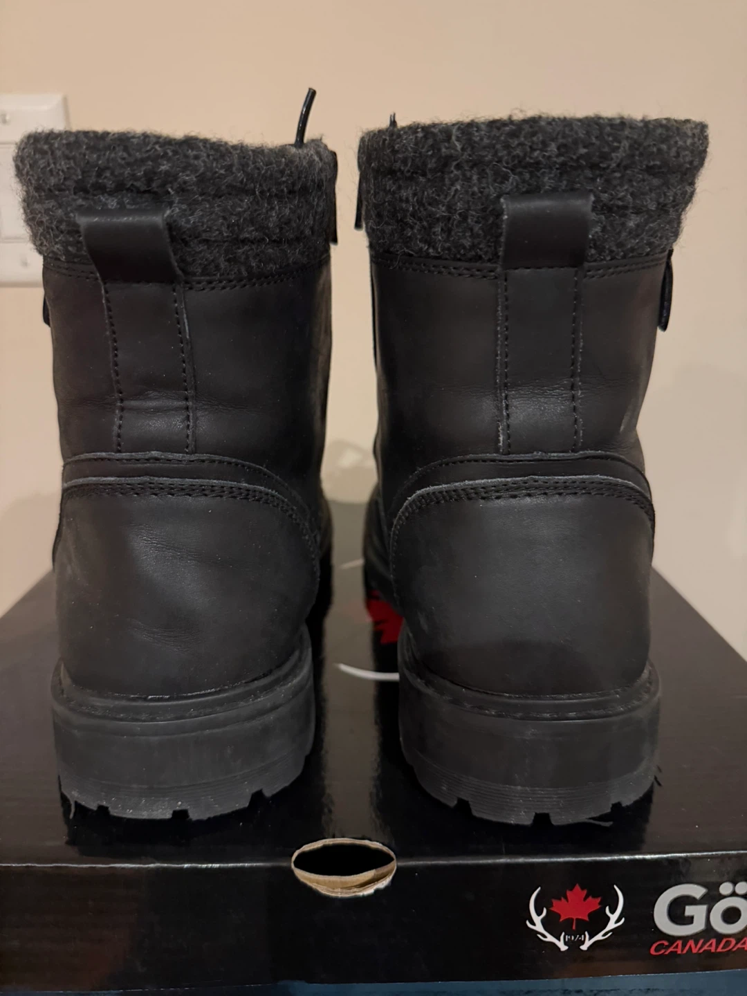 Gödik Canada Men’s Waterproof Winter Boots – Size 9 - photo 3