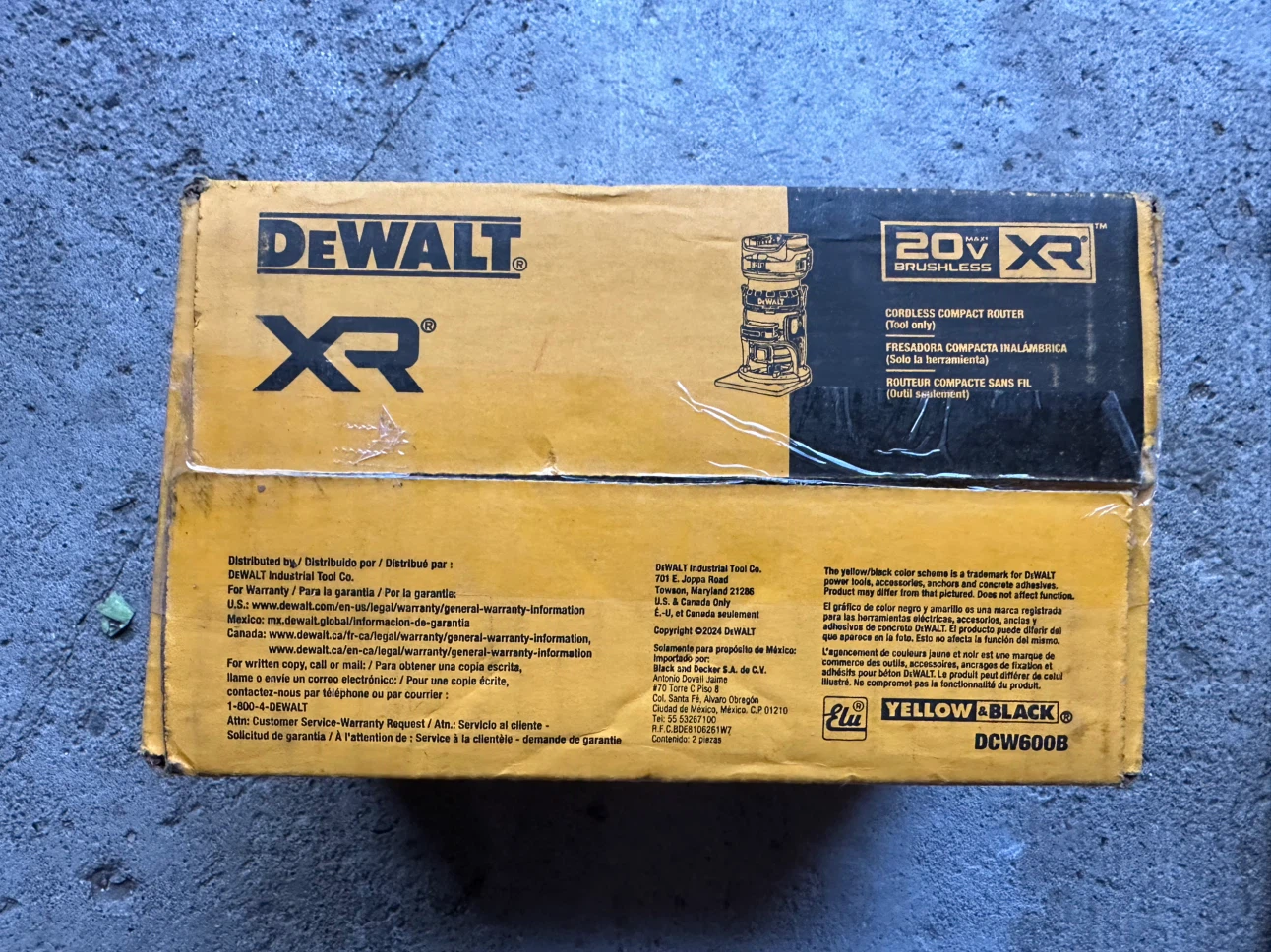 Firm price DEWALT 20V MAX XR Cordless Compact Router (Tool Only) - photo 3
