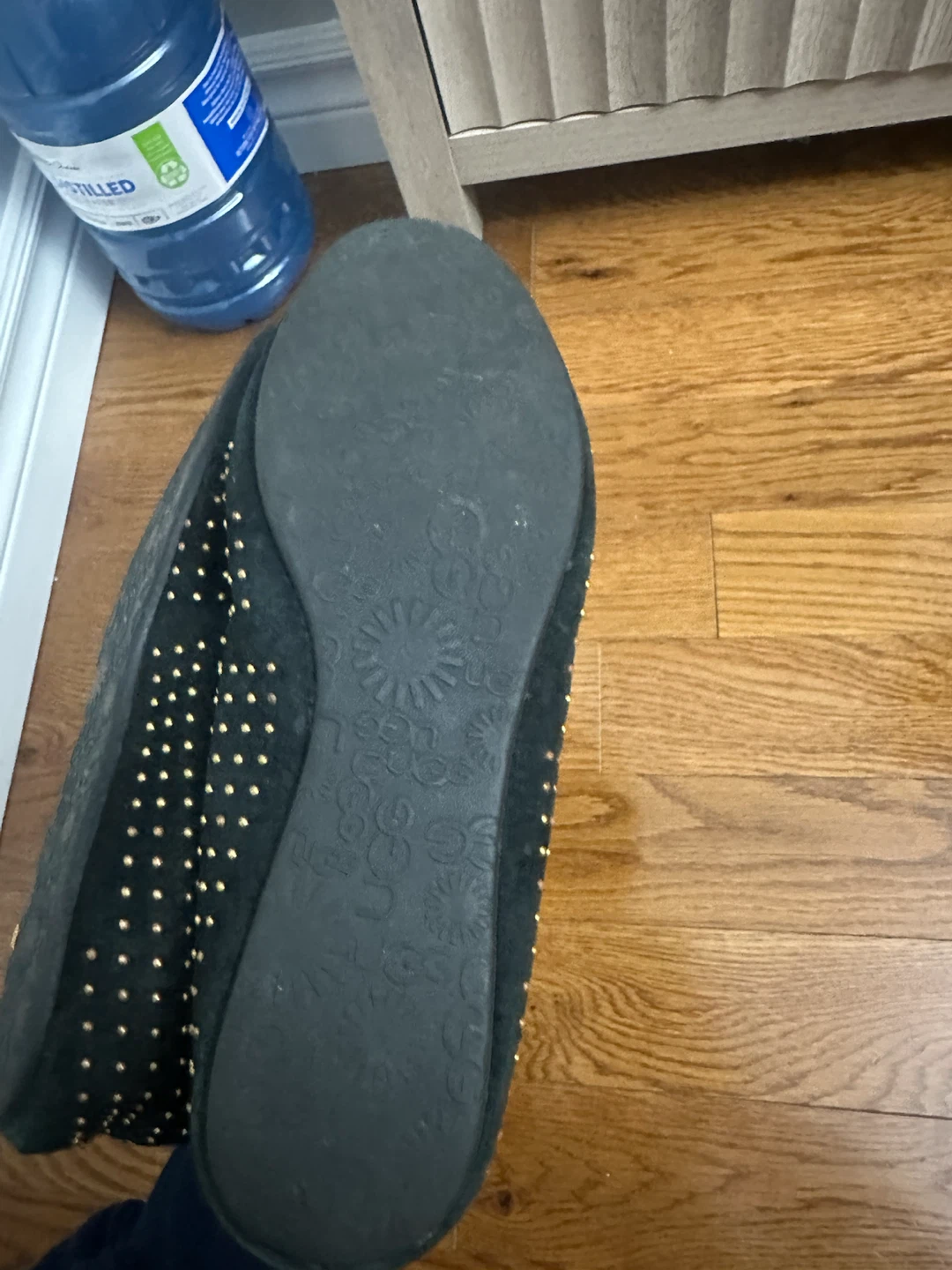 UGG Studded Loafer Slippers Black Size 7 - photo 3