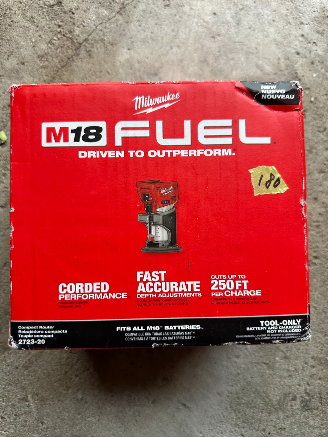 Firm price Milwaukee M18 FUEL Compact Router 2723-20