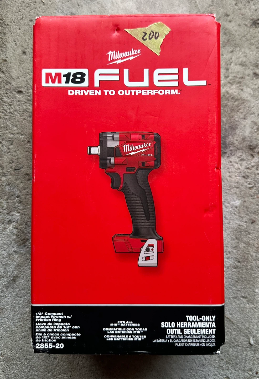 Firm price Milwaukee M18 FUEL 1/2" Compact Impact Wrench