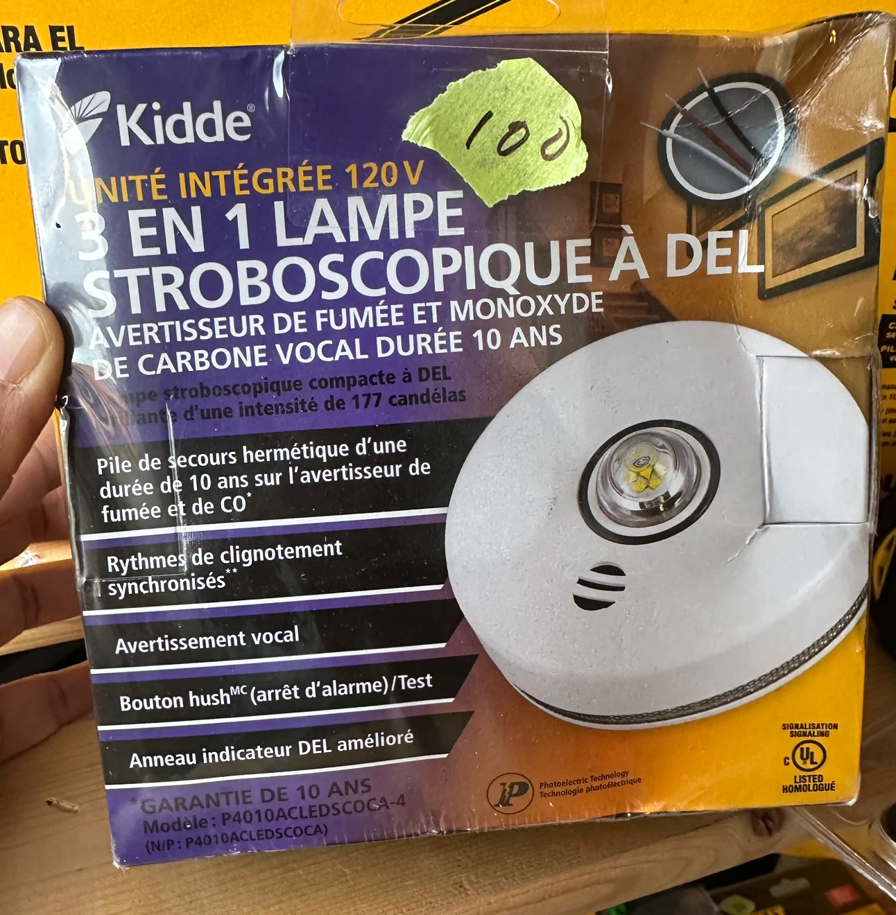 Firm price Kidde 3-in-1 LED Strobe Smoke and CO Alarm