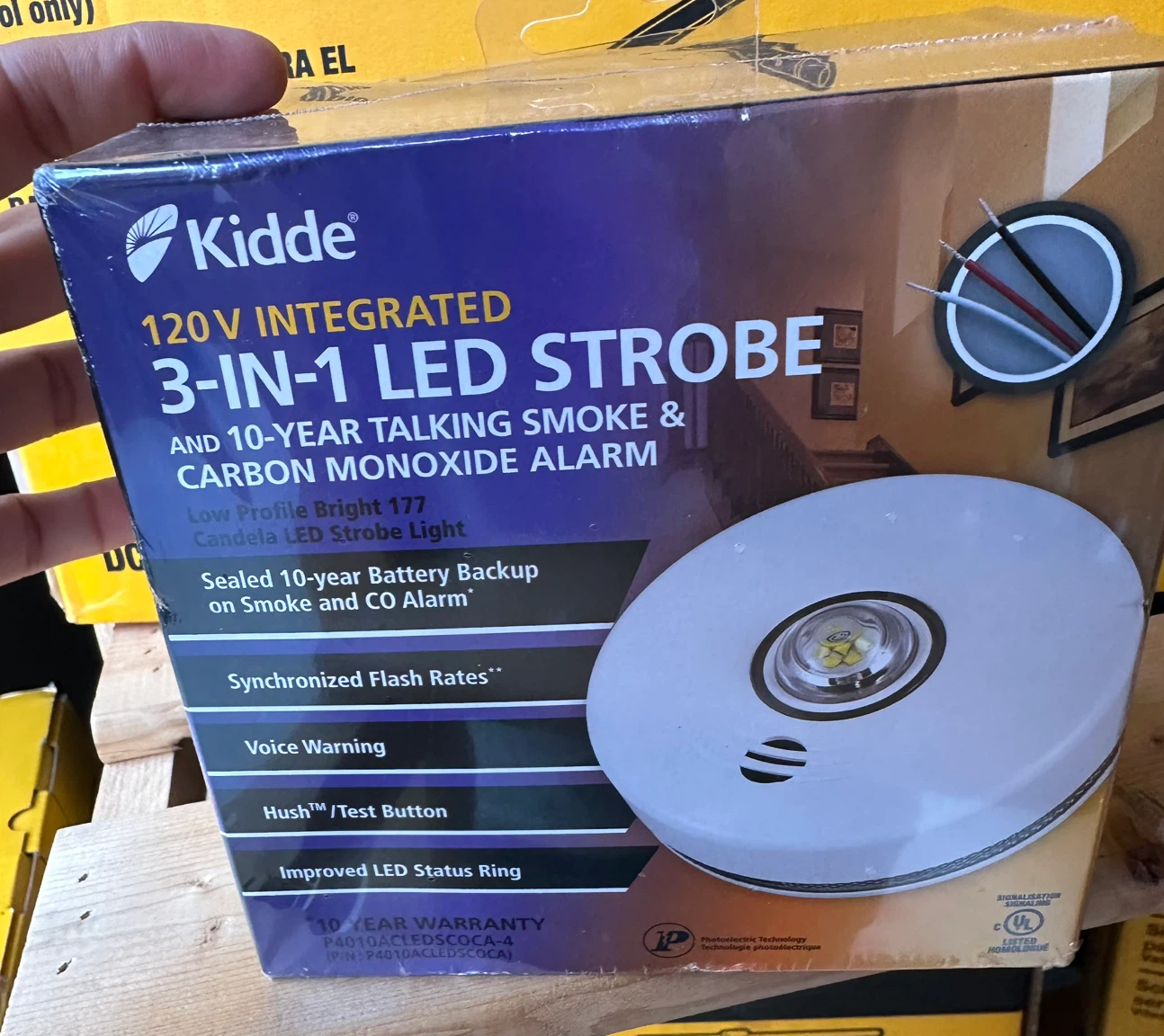 Firm price Kidde 3-in-1 LED Strobe Smoke and CO Alarm - photo 3