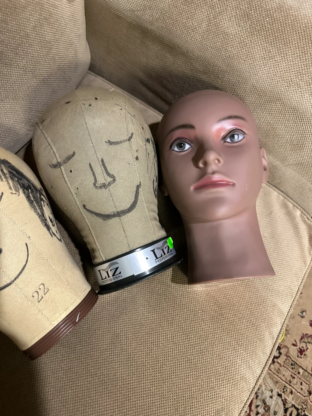 Liz Professional Mannequin Heads