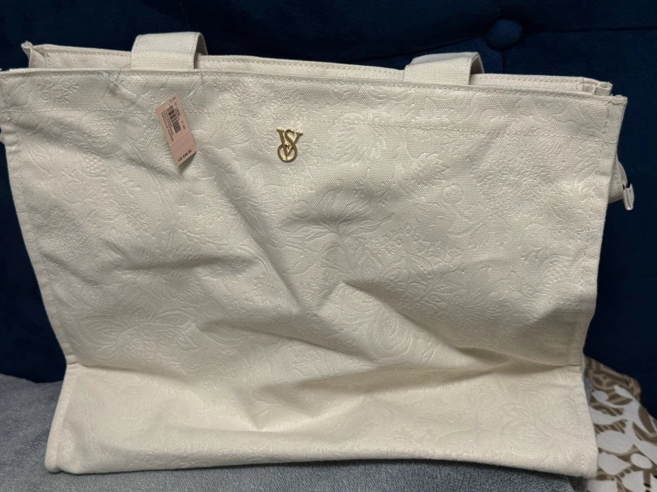 Victoria's Secret White Tote Bag