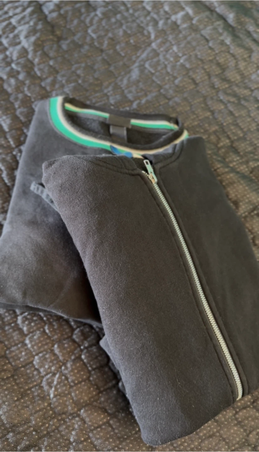 H&M Black Sweatshirt + Zip-Up Hoodie – Size M – $10 for Both