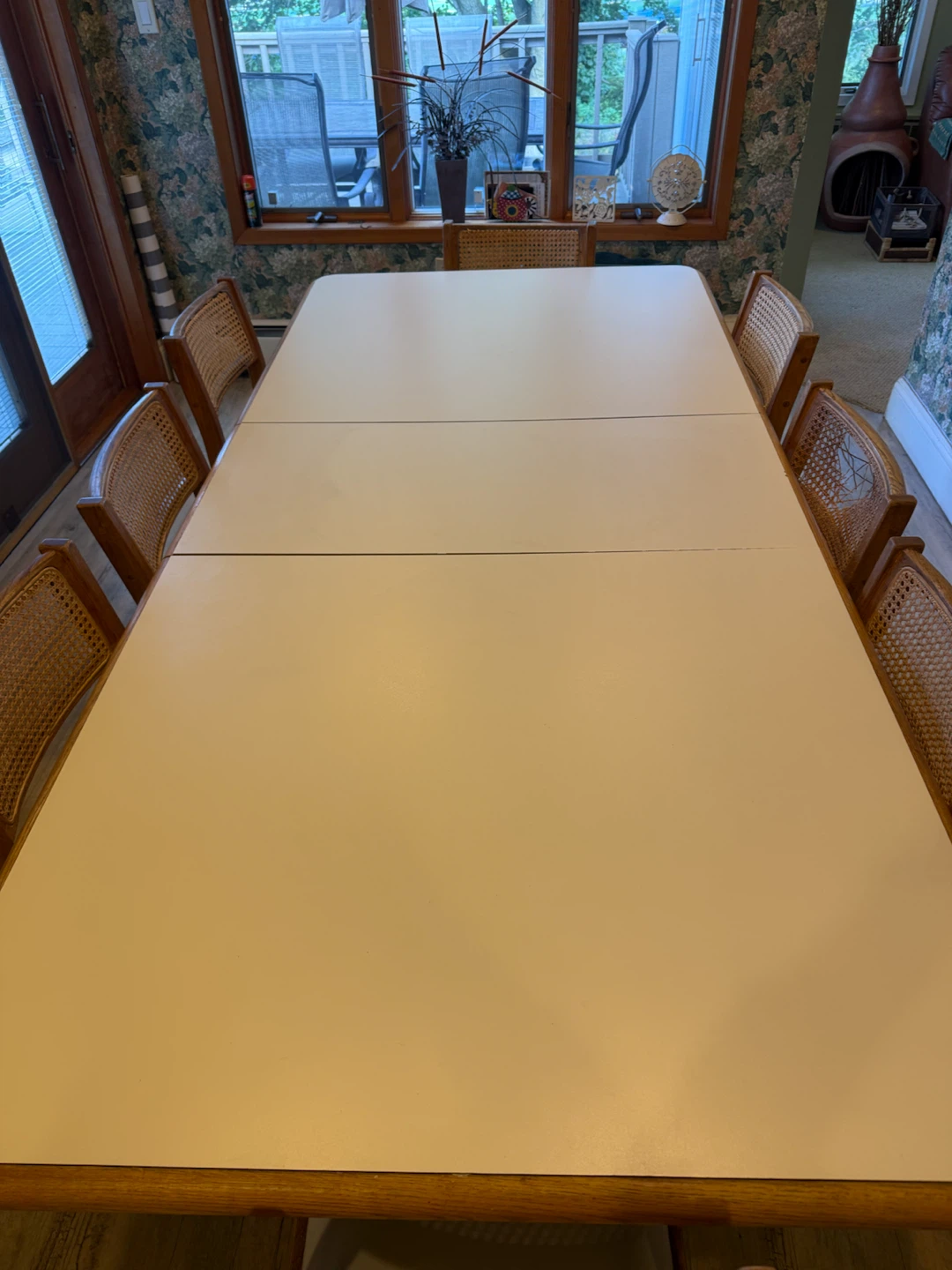 Dining Table and Set of Chairs - photo 2