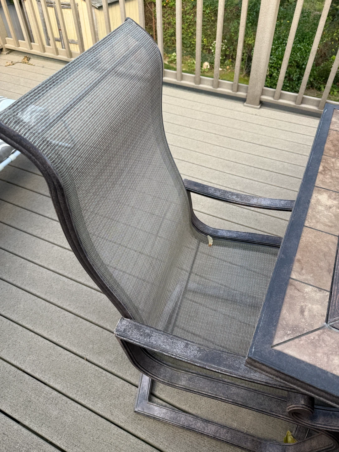 Outdoor Dining Set with Umbrella - photo 4