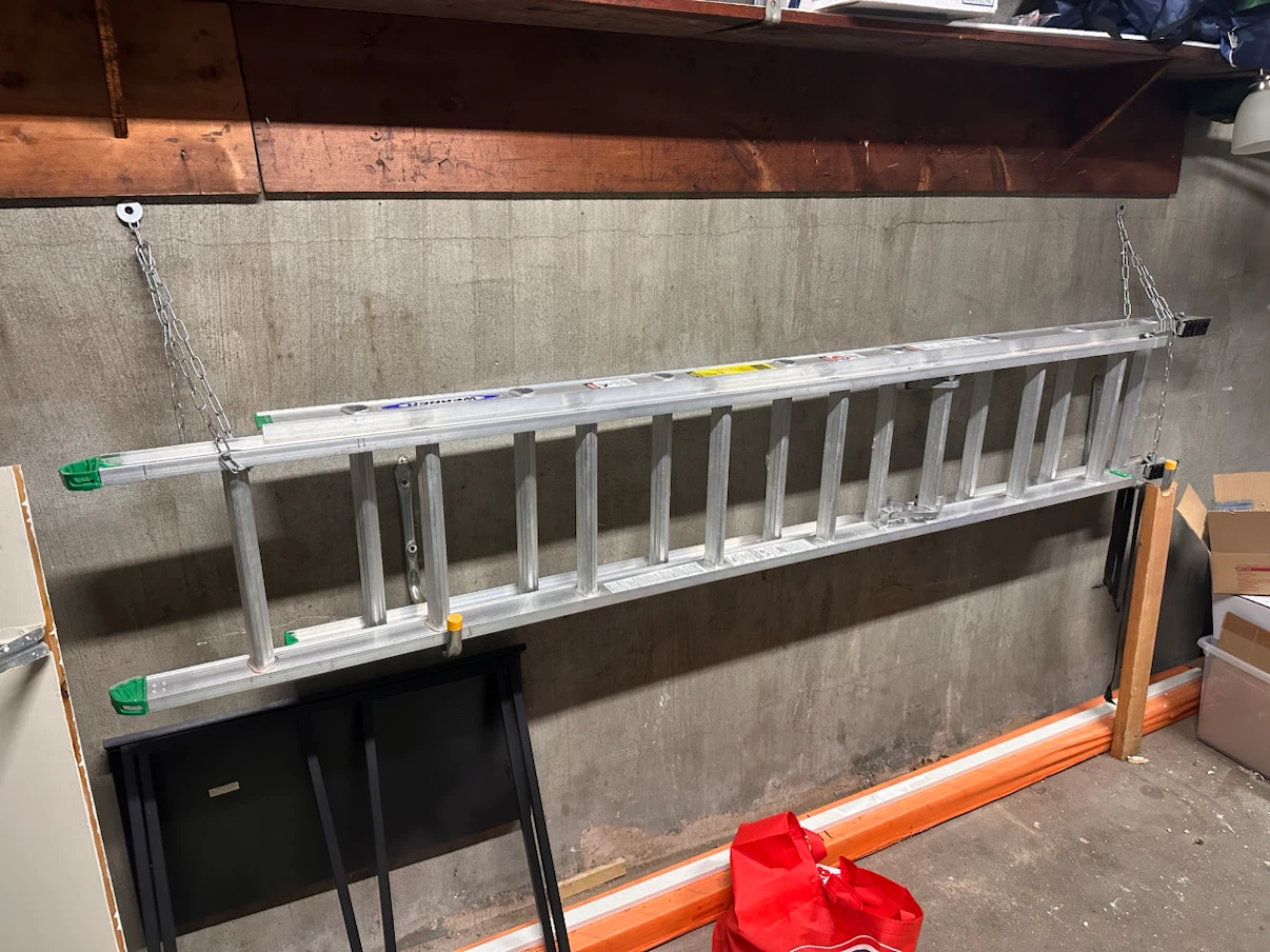 Werner Aluminum Extension Ladder