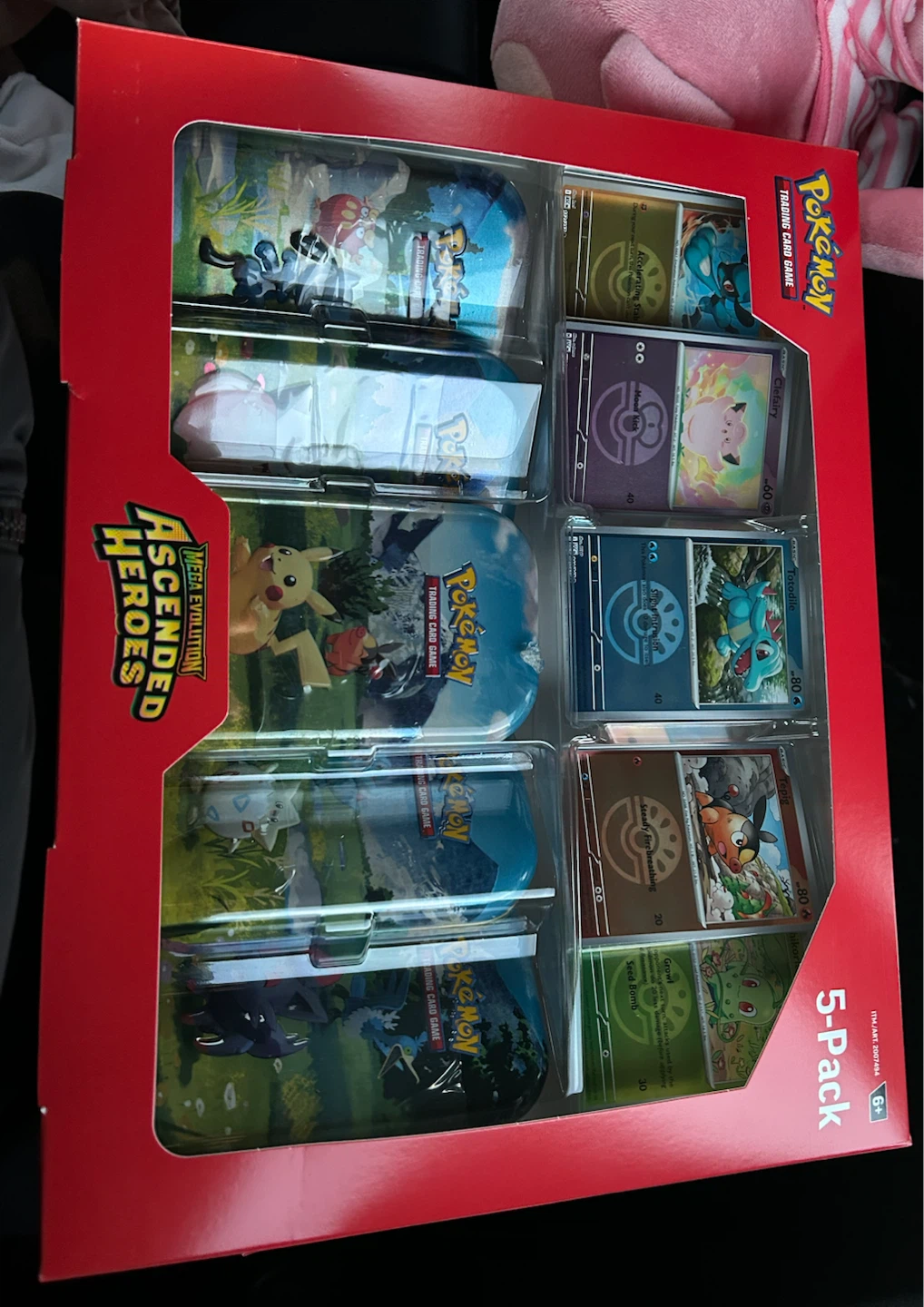 Pokemon Trading Card Game 5-Pack Ascended Heroes Set