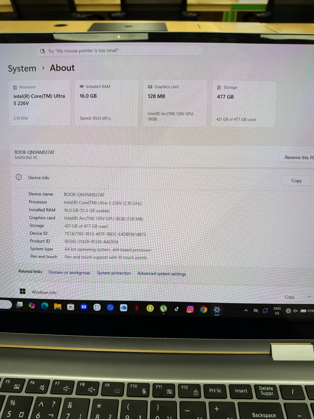 Samsung book 5 360 - 2025 - photo 4