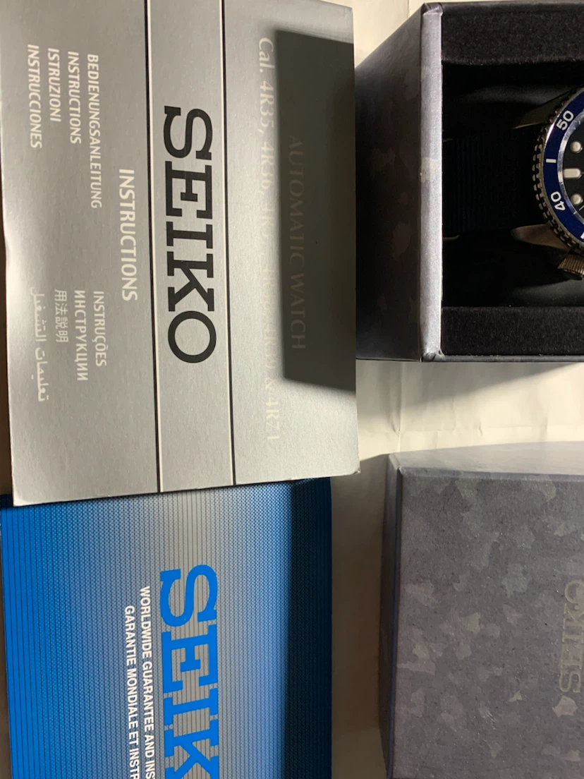 Seiko 5 Sports Automatic Watch Blue - photo 2
