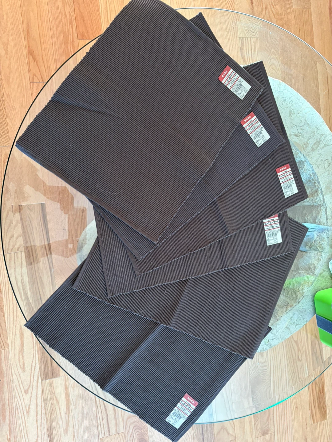 Brown Muji Cotton Placemats - Set of 6