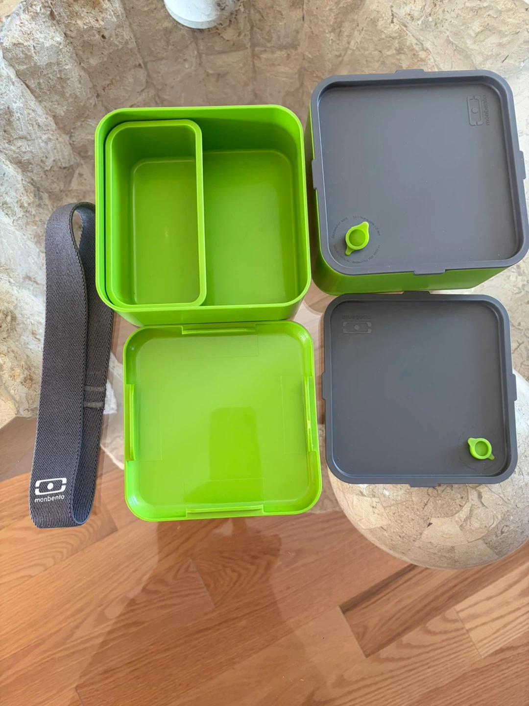 monbento Square Bento Box - Green - photo 2