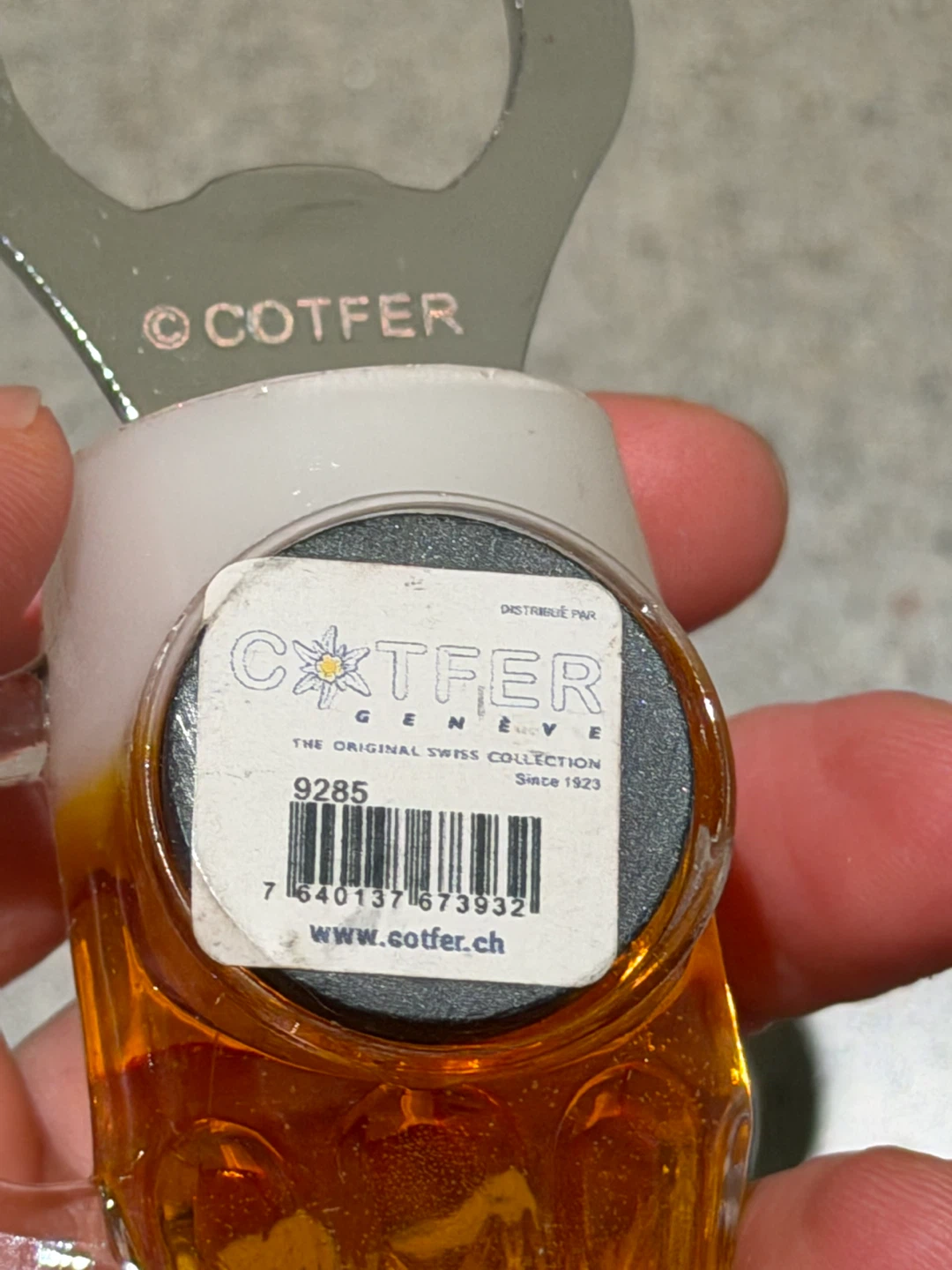 Cotfer Switzerland Beer Mug Bottle Opener - photo 2