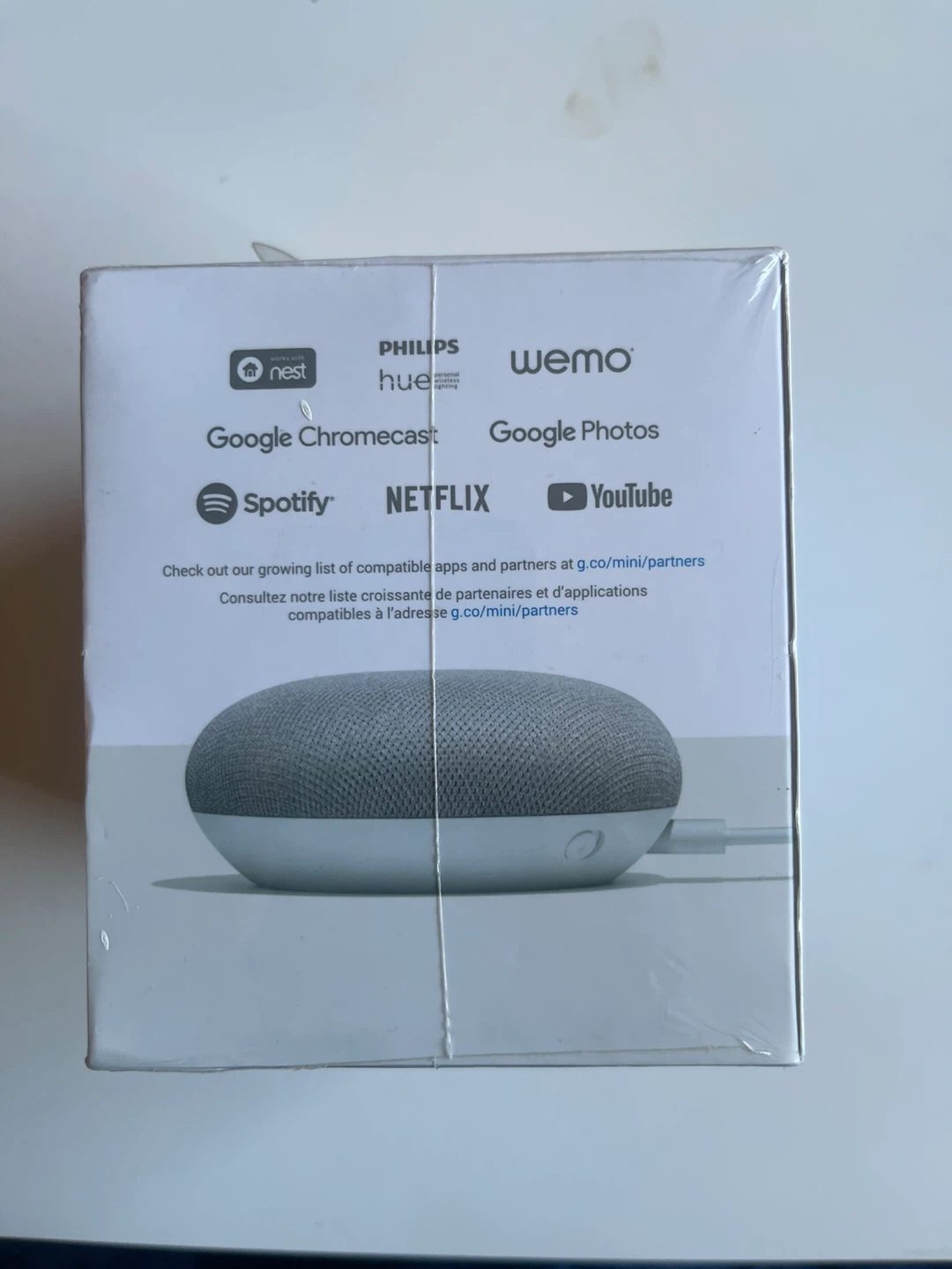 Google Home Mini - Chalk - photo 2