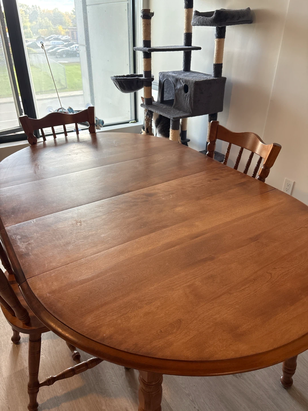 Solid Wood Oval Dining Table - photo 3