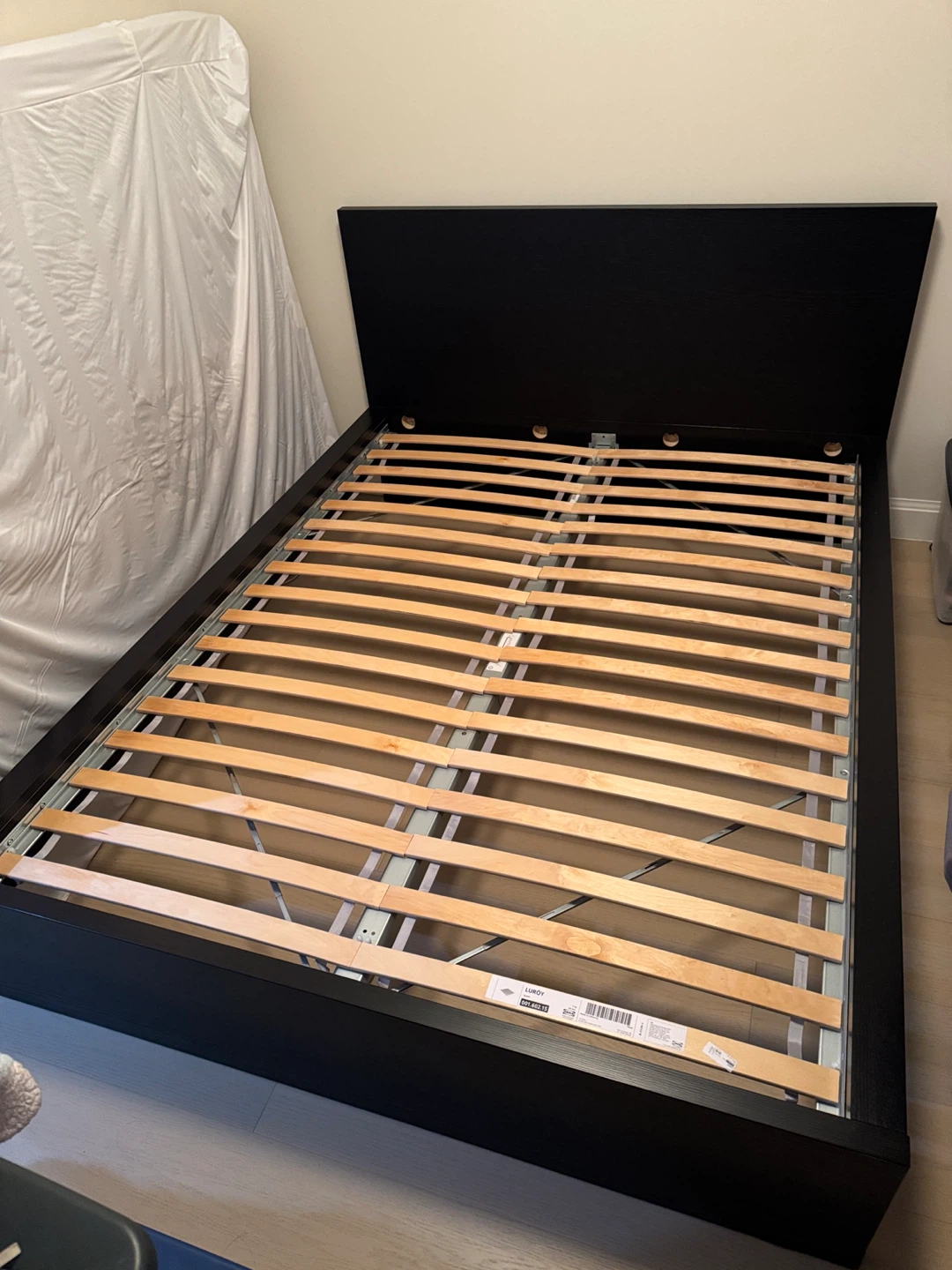 IKEA Black Bed Frame - Queen